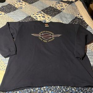 Vintage 1998 Harley Davidson Long Sleeve Mens XL